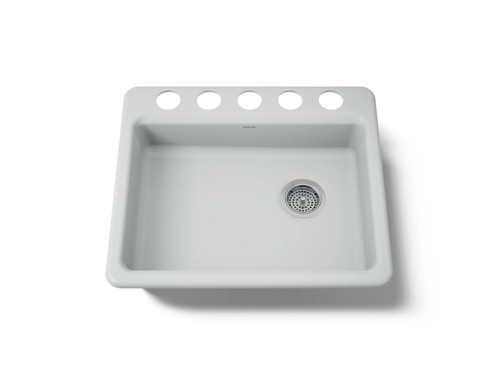 KOHLER K-5479-5U Riverby 25" undermount single-bowl kitchen sink - Image 20
