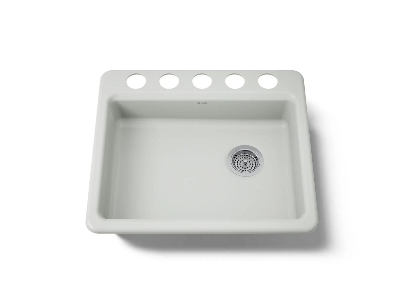 KOHLER K-5479-5U Riverby 25" undermount single-bowl kitchen sink - Image 35