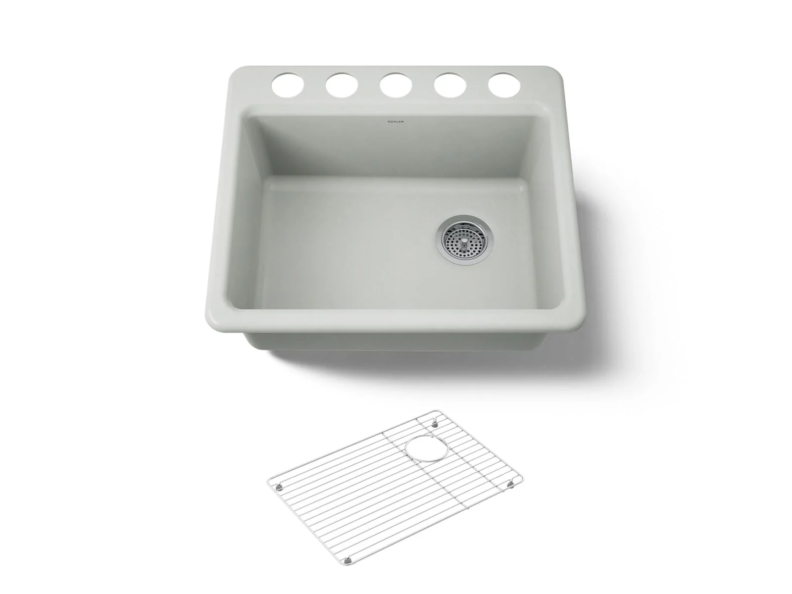 KOHLER K-5872-5UA1 Riverby 25" undermount single-bowl kitchen sink - Image 26