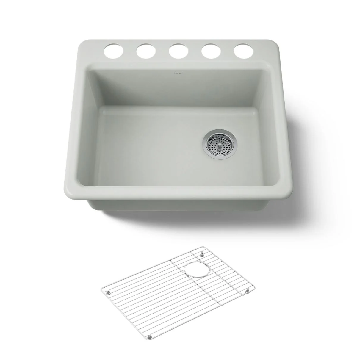 KOHLER K-5872-5UA1 Riverby 25" undermount single-bowl kitchen sink - Image 30