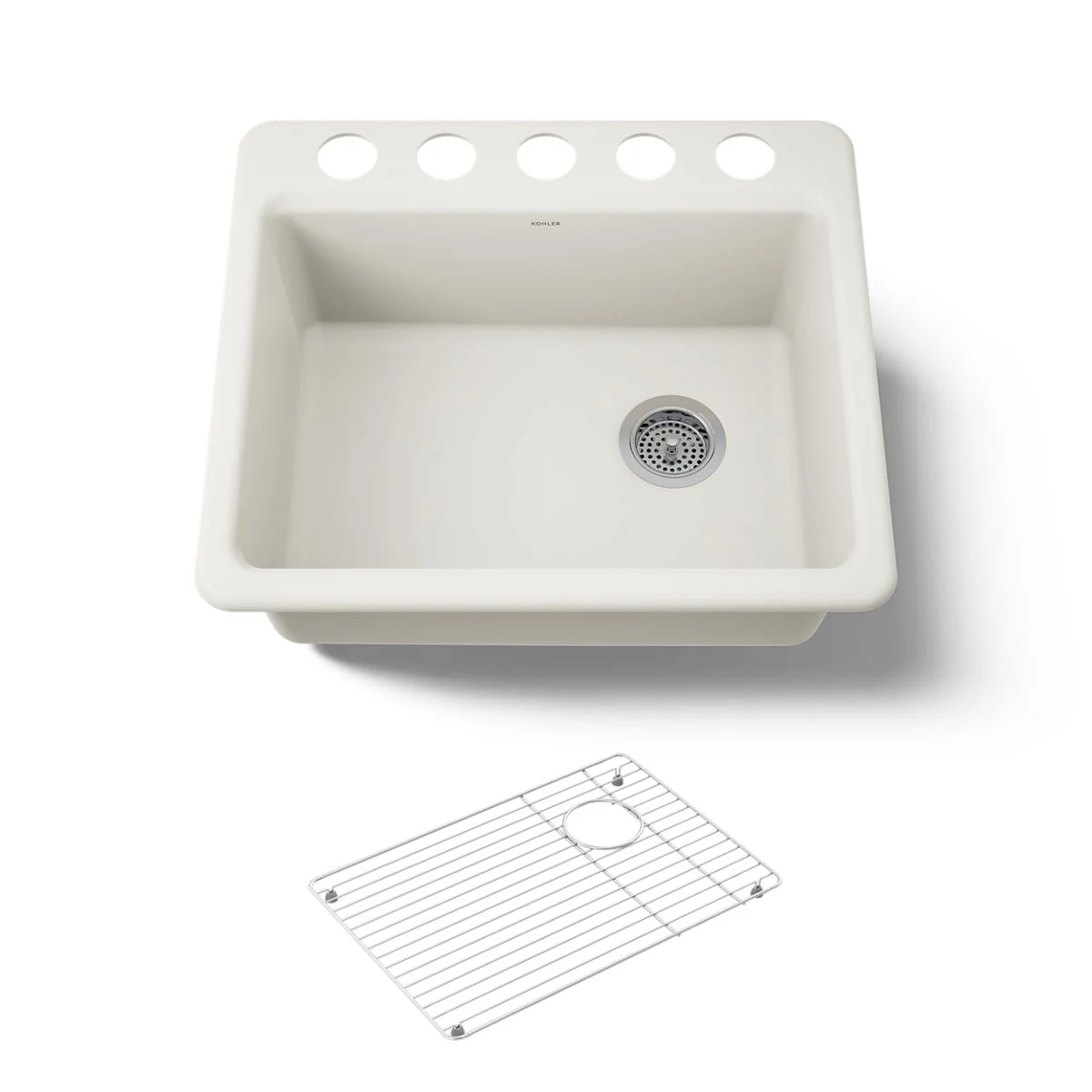 KOHLER K-5872-5UA1 Riverby 25" undermount single-bowl kitchen sink - Image 35