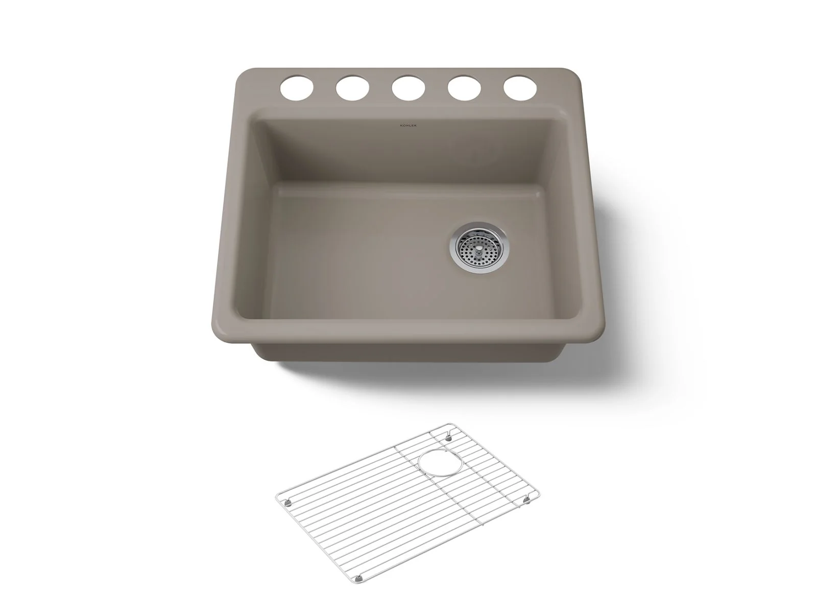 KOHLER K-5872-5UA1 Riverby 25" undermount single-bowl kitchen sink - Image 36