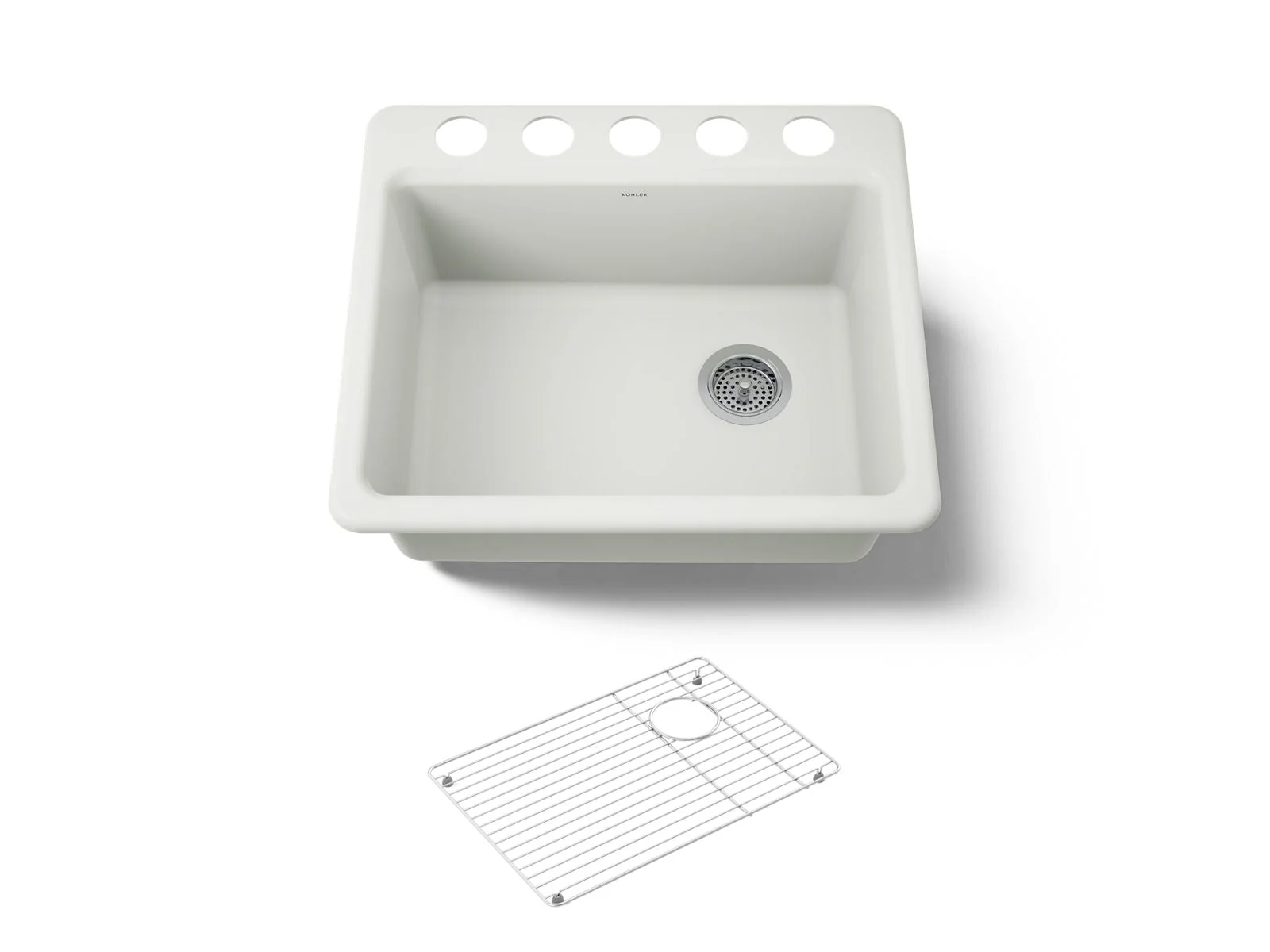 KOHLER K-5872-5UA1 Riverby 25" undermount single-bowl kitchen sink - Image 41