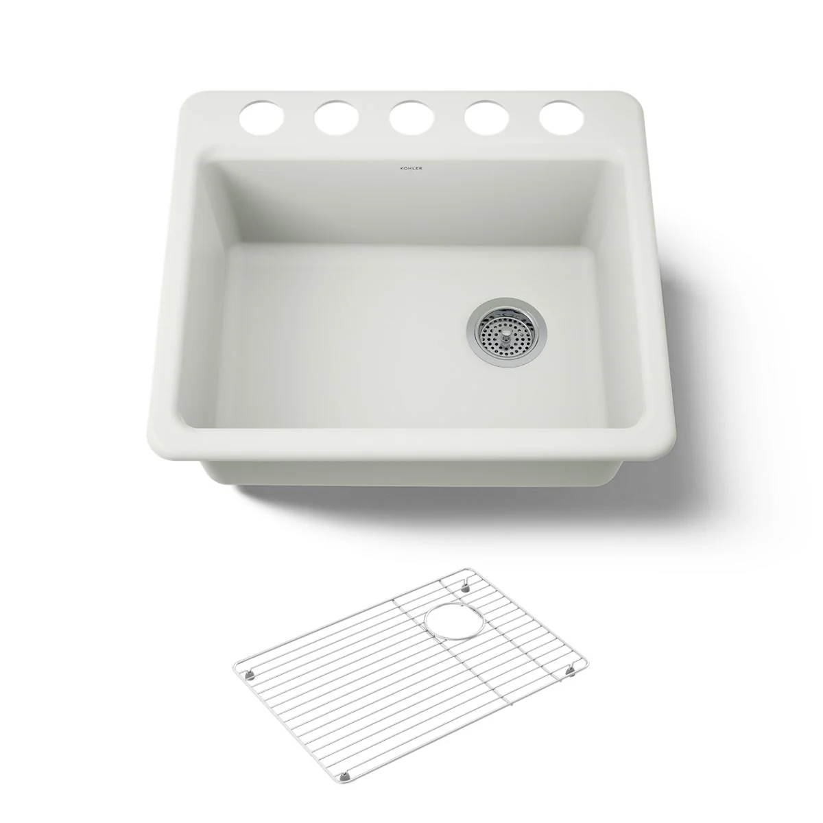 KOHLER K-5872-5UA1 Riverby 25" undermount single-bowl kitchen sink - Image 45