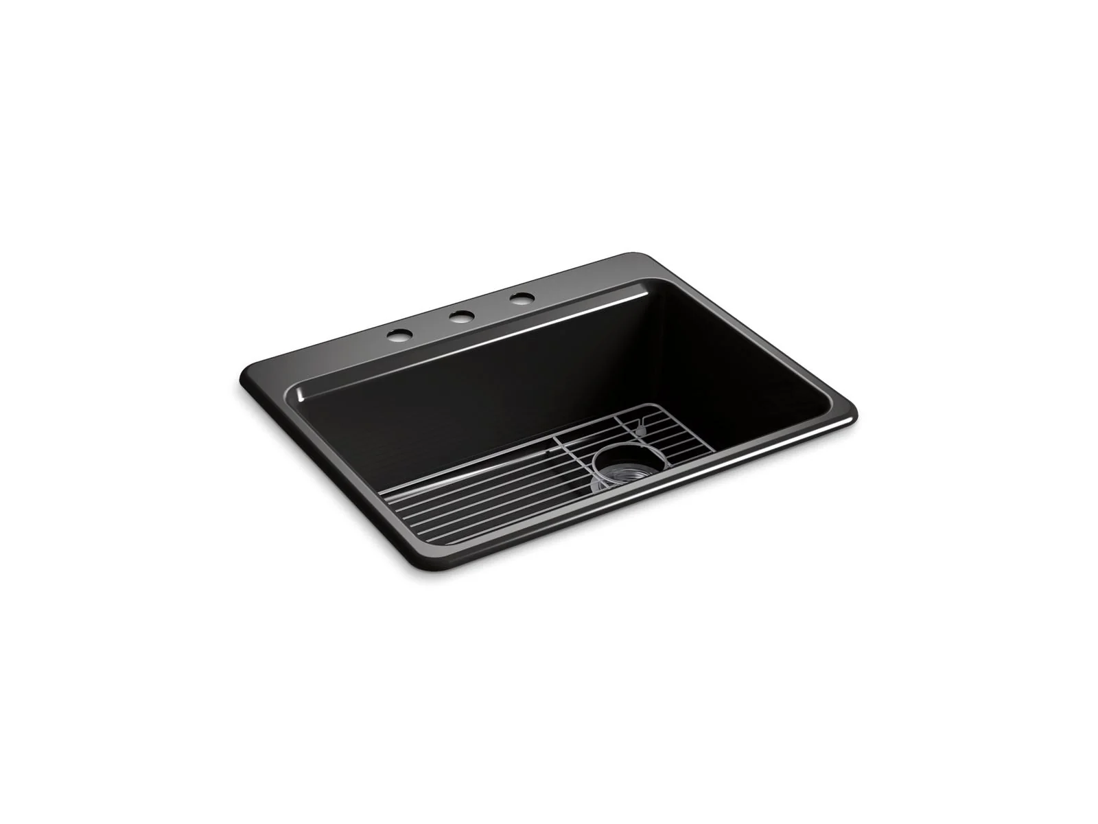 KOHLER K-8668-3A1 Riverby 27" top-mount single-bowl kitchen sink - Image 5