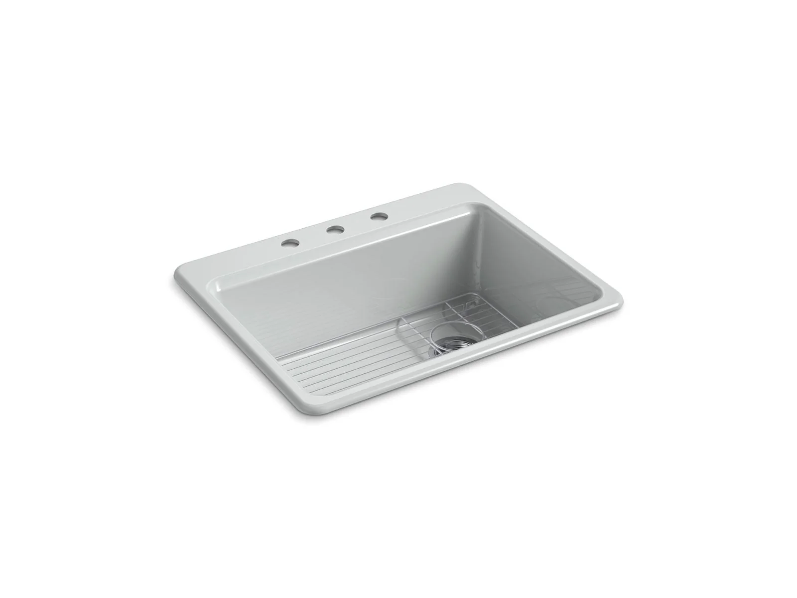 KOHLER K-8668-3A1 Riverby 27" top-mount single-bowl kitchen sink - Image 7