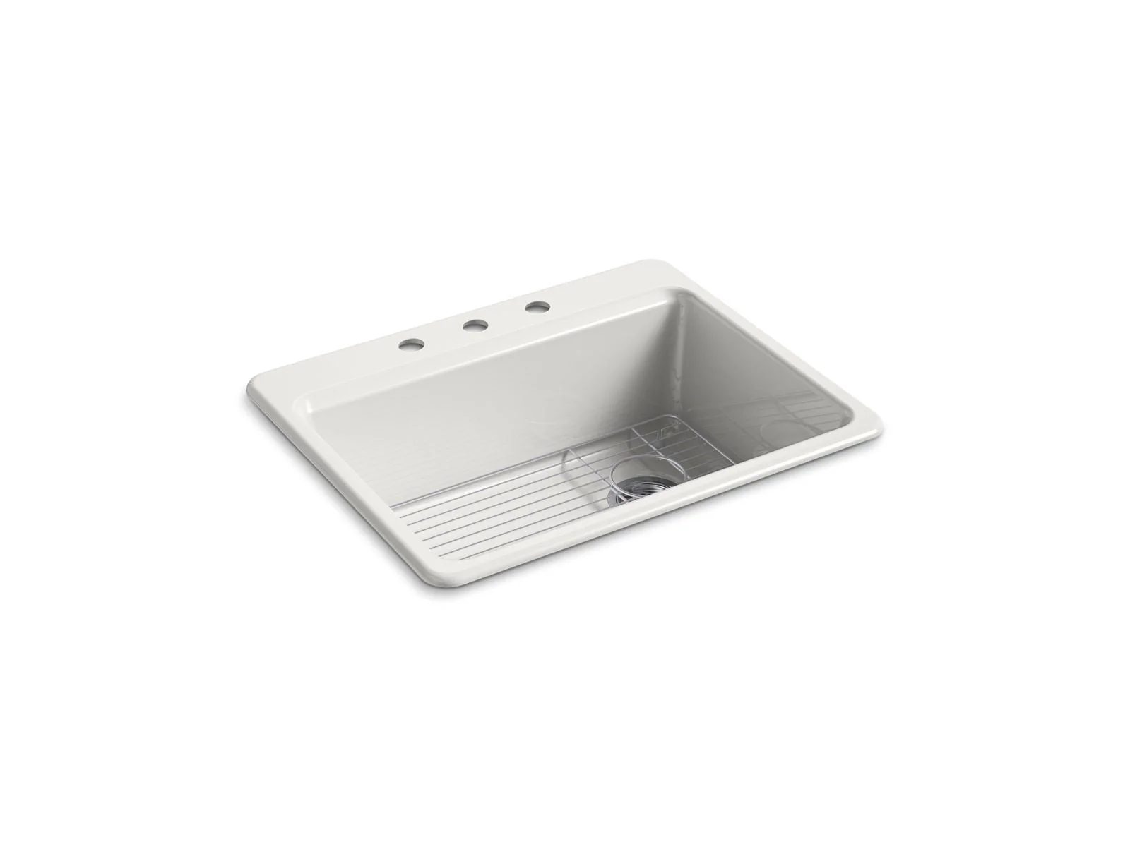 KOHLER K-8668-3A1 Riverby 27" top-mount single-bowl kitchen sink - Image 8