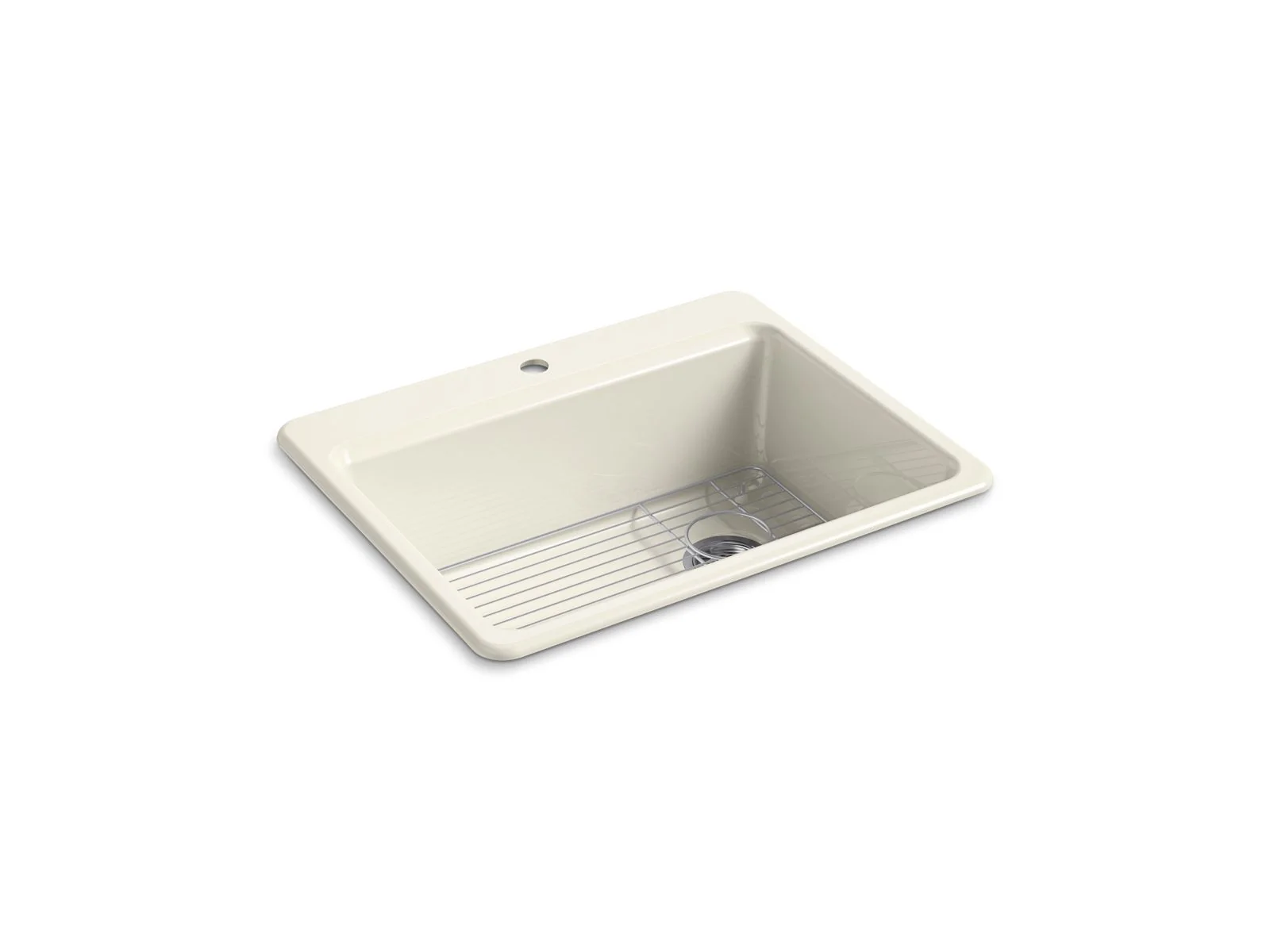 KOHLER K-8668-1A1 Riverby 27" top-mount single-bowl kitchen sink - Image 3