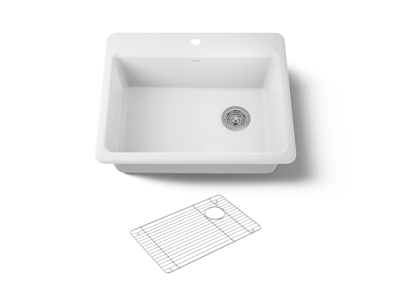KOHLER K-8668-1A1 Riverby 27" top-mount single-bowl kitchen sink - Image 4