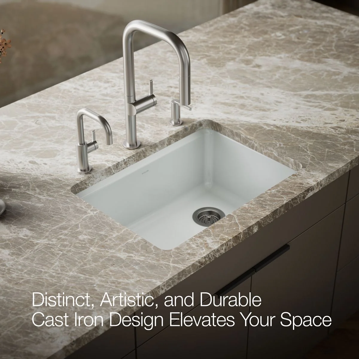 KOHLER K-8668-5UA2 Riverby 27" undermount single-bowl workstation kitchen sink - Image 23