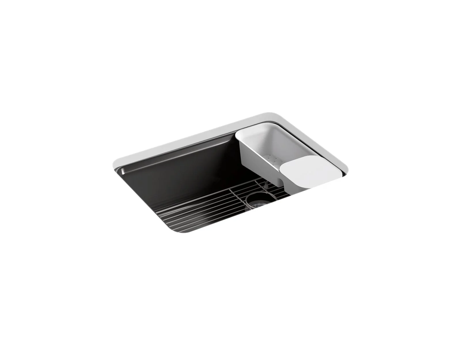 KOHLER K-8668-5UA2 Riverby 27" undermount single-bowl workstation kitchen sink - Image 3