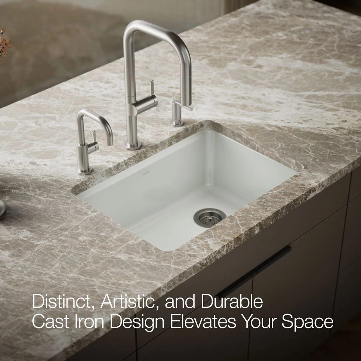 KOHLER K-8668-5UA2 Riverby 27" undermount single-bowl workstation kitchen sink - Image 34
