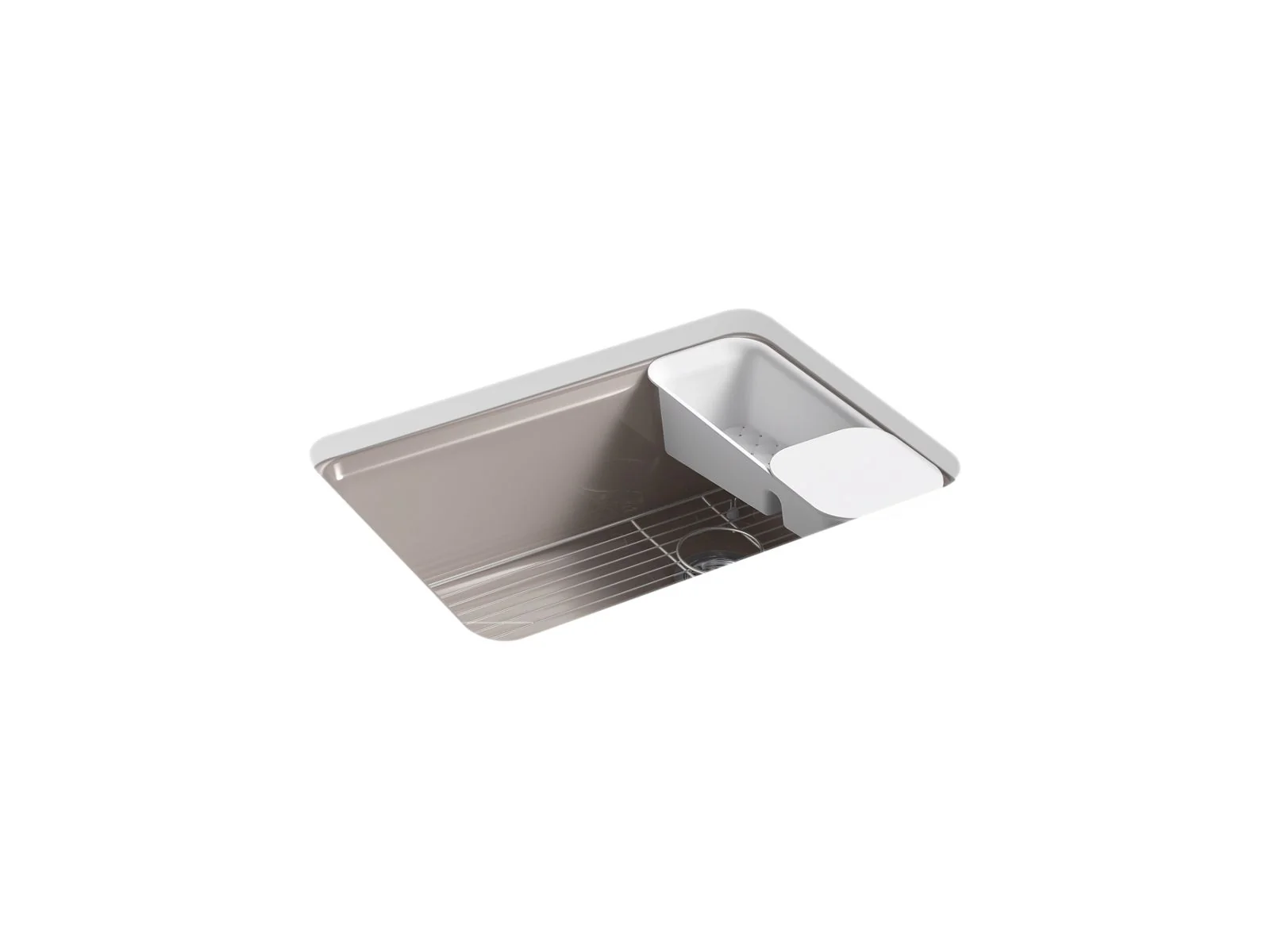 KOHLER K-8668-5UA2 Riverby 27" undermount single-bowl workstation kitchen sink - Image 8
