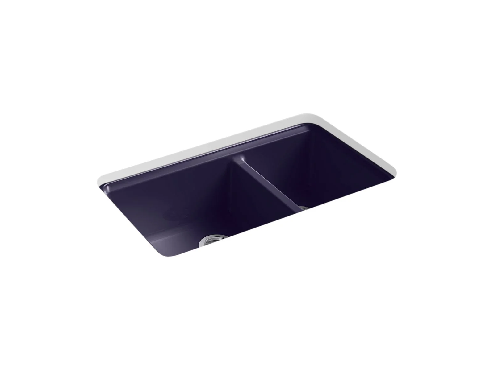 KOHLER K-8669-5UA3 Riverby 33" undermount double-bowl workstation kitchen sink - Image 9