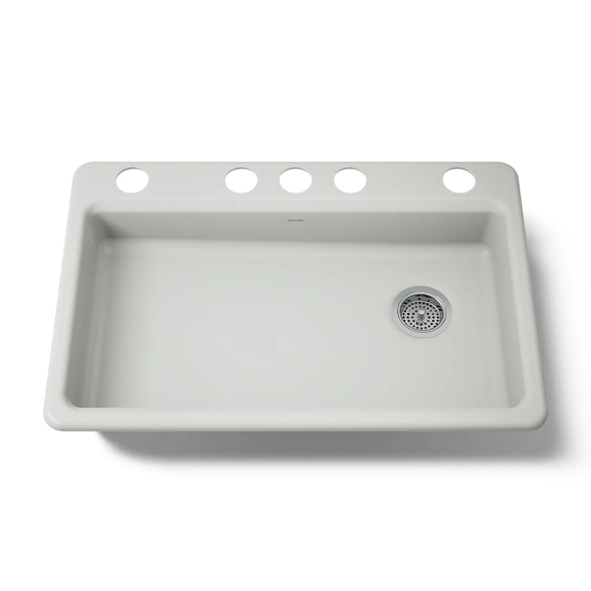 KOHLER K-8689-5U Riverby 33" undermount single-bowl kitchen sink - Image 33
