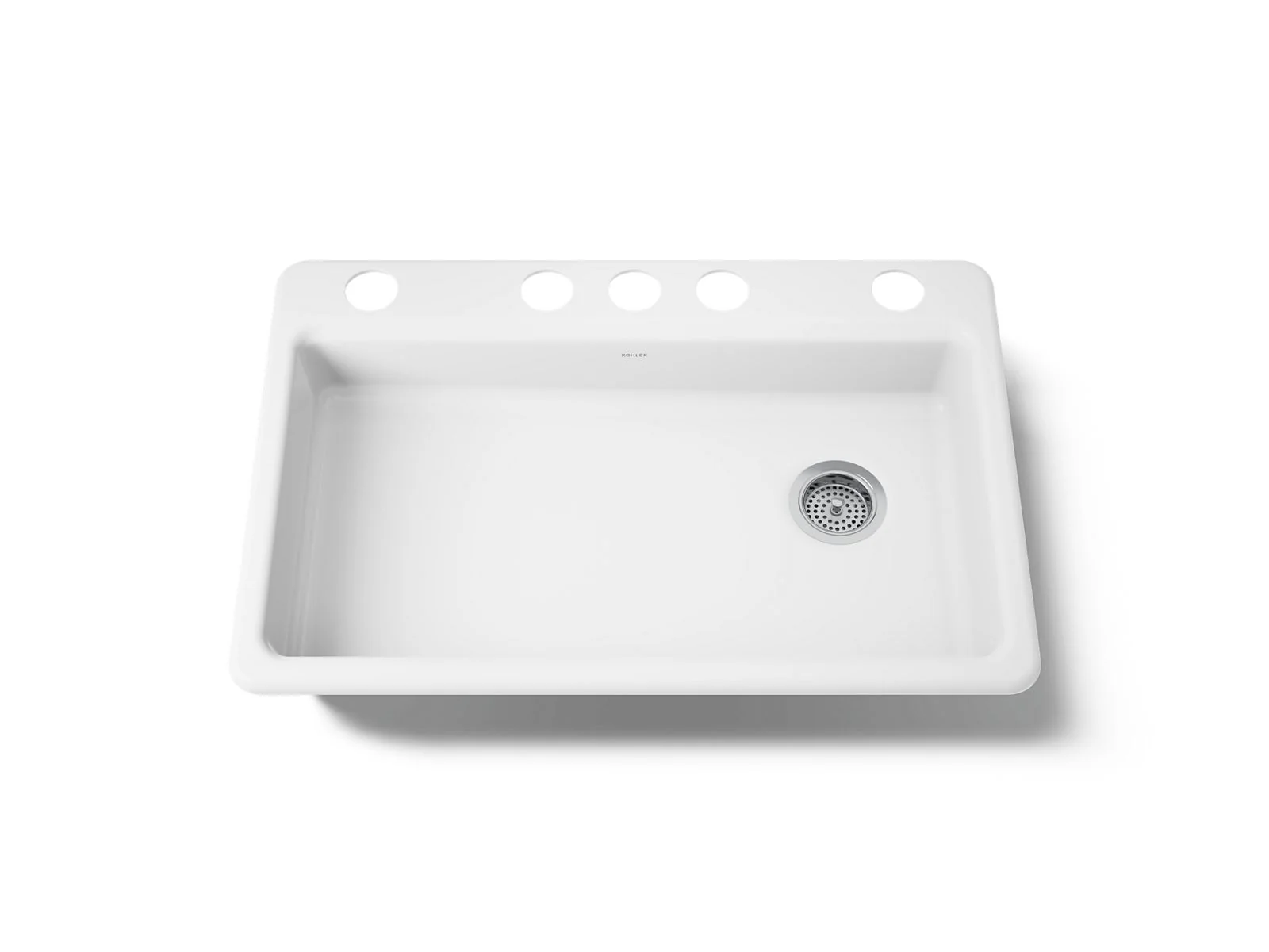 KOHLER K-8689-5U Riverby 33" undermount single-bowl kitchen sink - Image 8