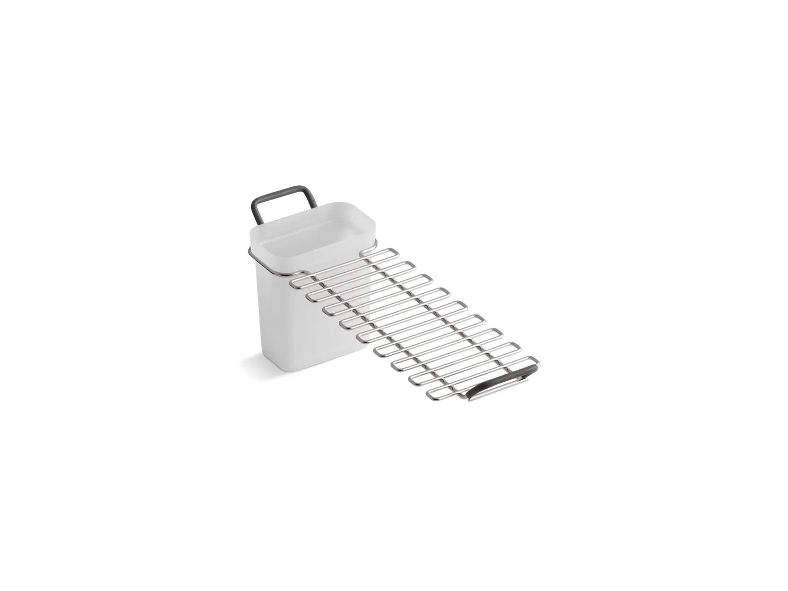 KOHLER K-6194 Riverby Utility rack with soaking cup