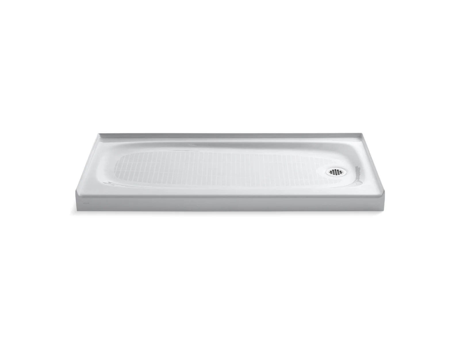 KOHLER K-9054 Salient 60" x 30" alcove shower base, right drain - Image 5