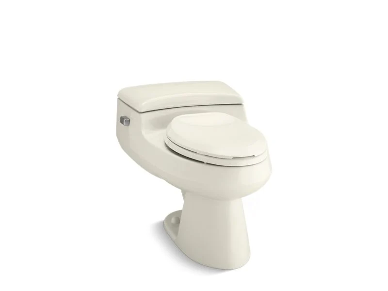 KOHLER K-3597 San Raphael ComForteeight One-piece elongated 1.0 gpf chair height toilet - Image 5