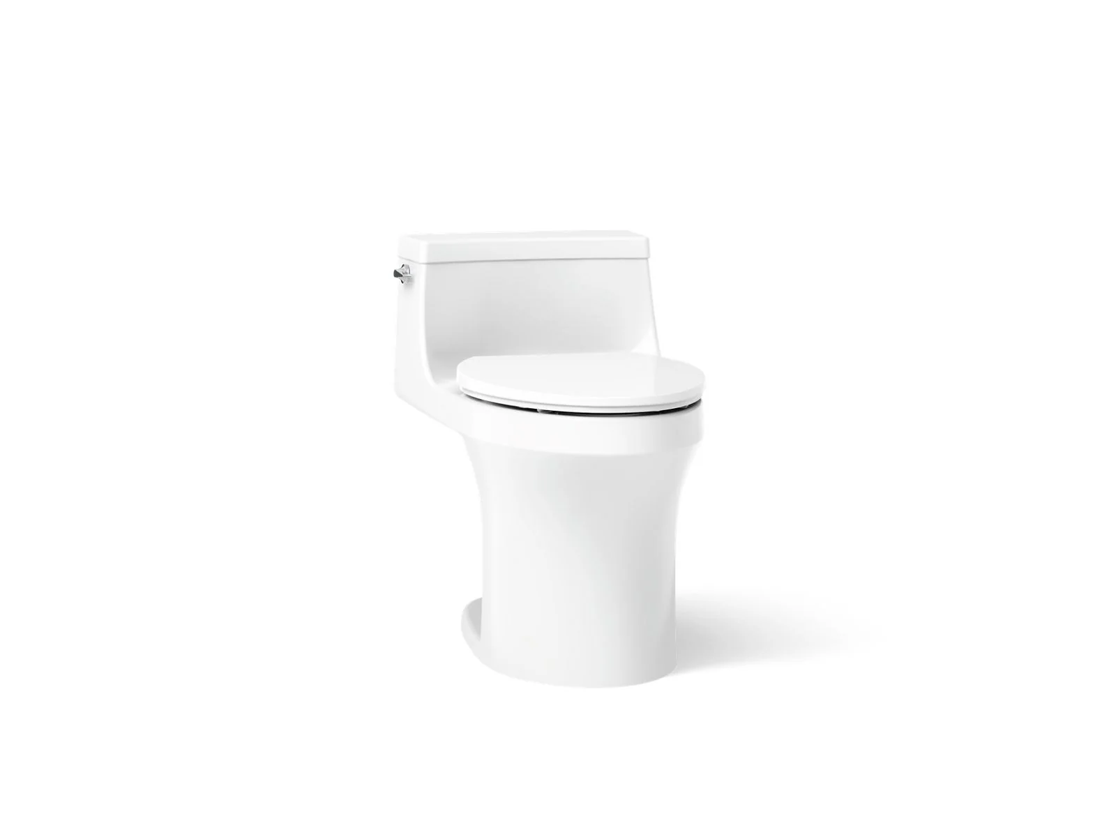 KOHLER K-5172 San Souci One-piece compact elongated toilet with concealed trapway, 1.28 gpf - Image 15