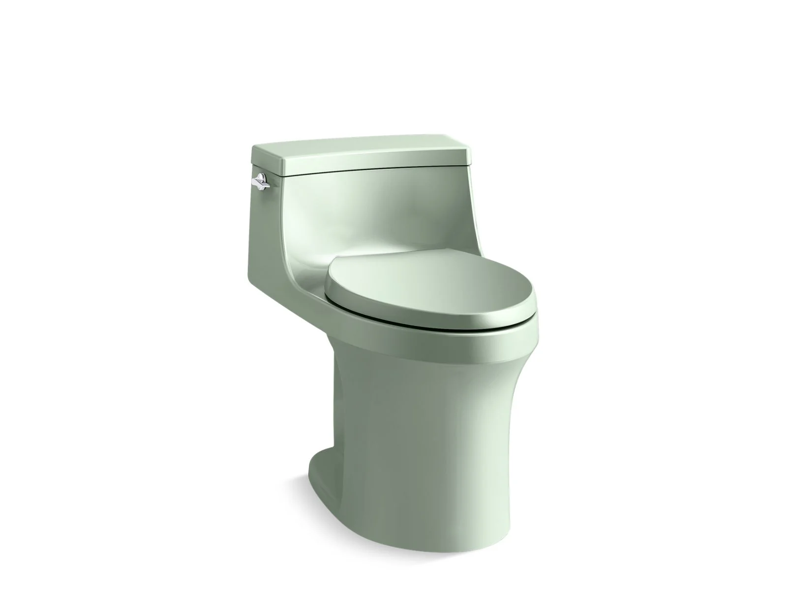 KOHLER K-5172 San Souci One-piece compact elongated toilet with concealed trapway, 1.28 gpf - Image 3