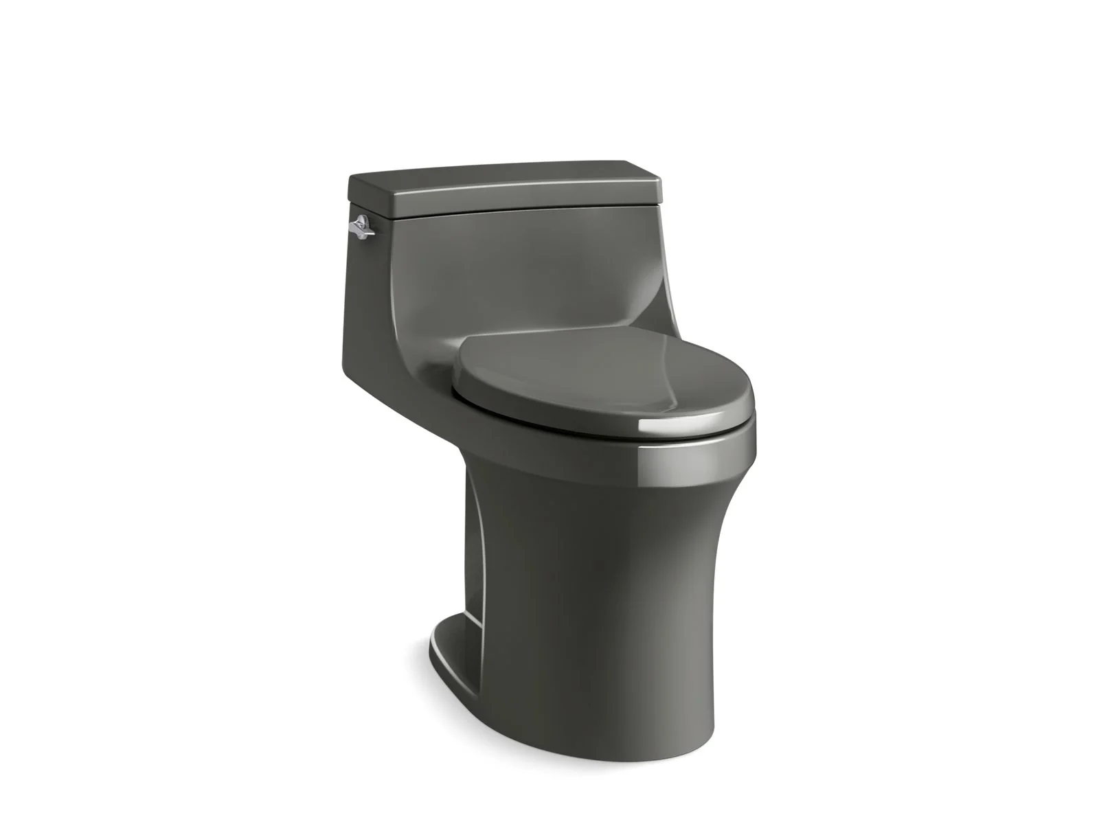 KOHLER K-5172 San Souci One-piece compact elongated toilet with concealed trapway, 1.28 gpf - Image 4