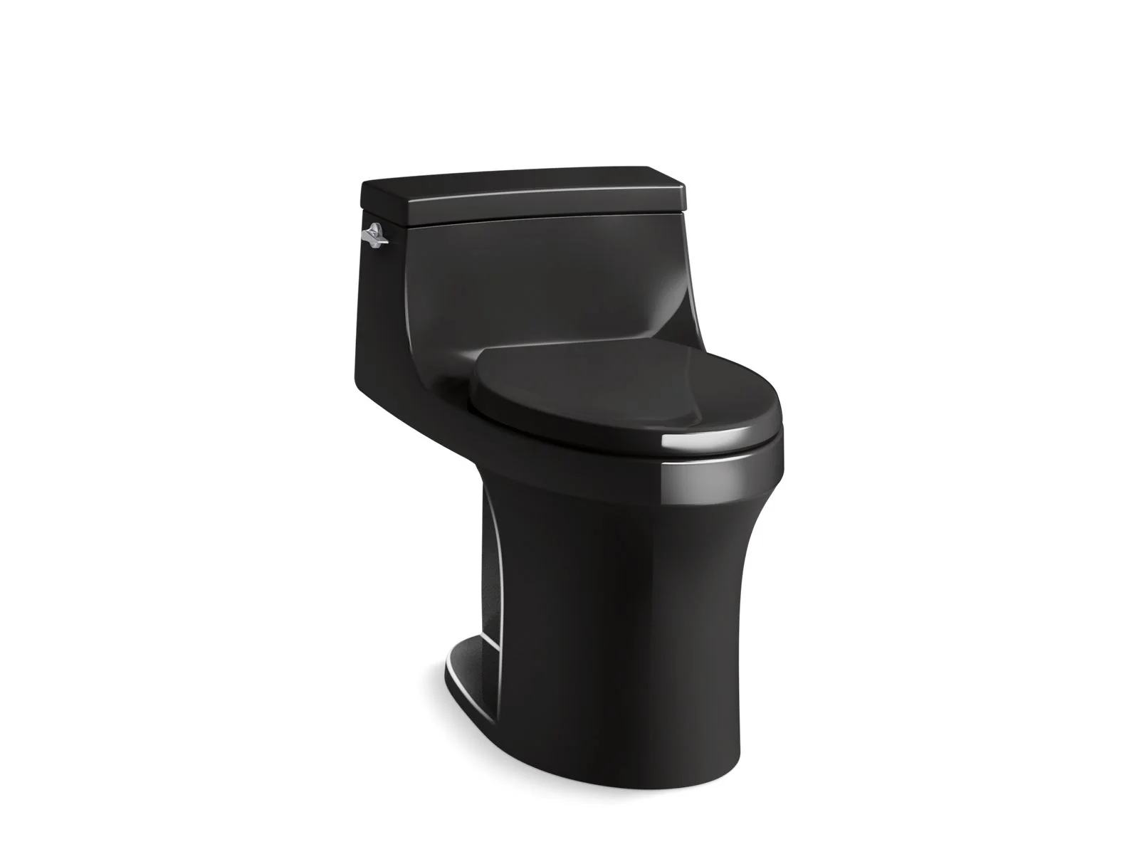 KOHLER K-5172 San Souci One-piece compact elongated toilet with concealed trapway, 1.28 gpf - Image 5
