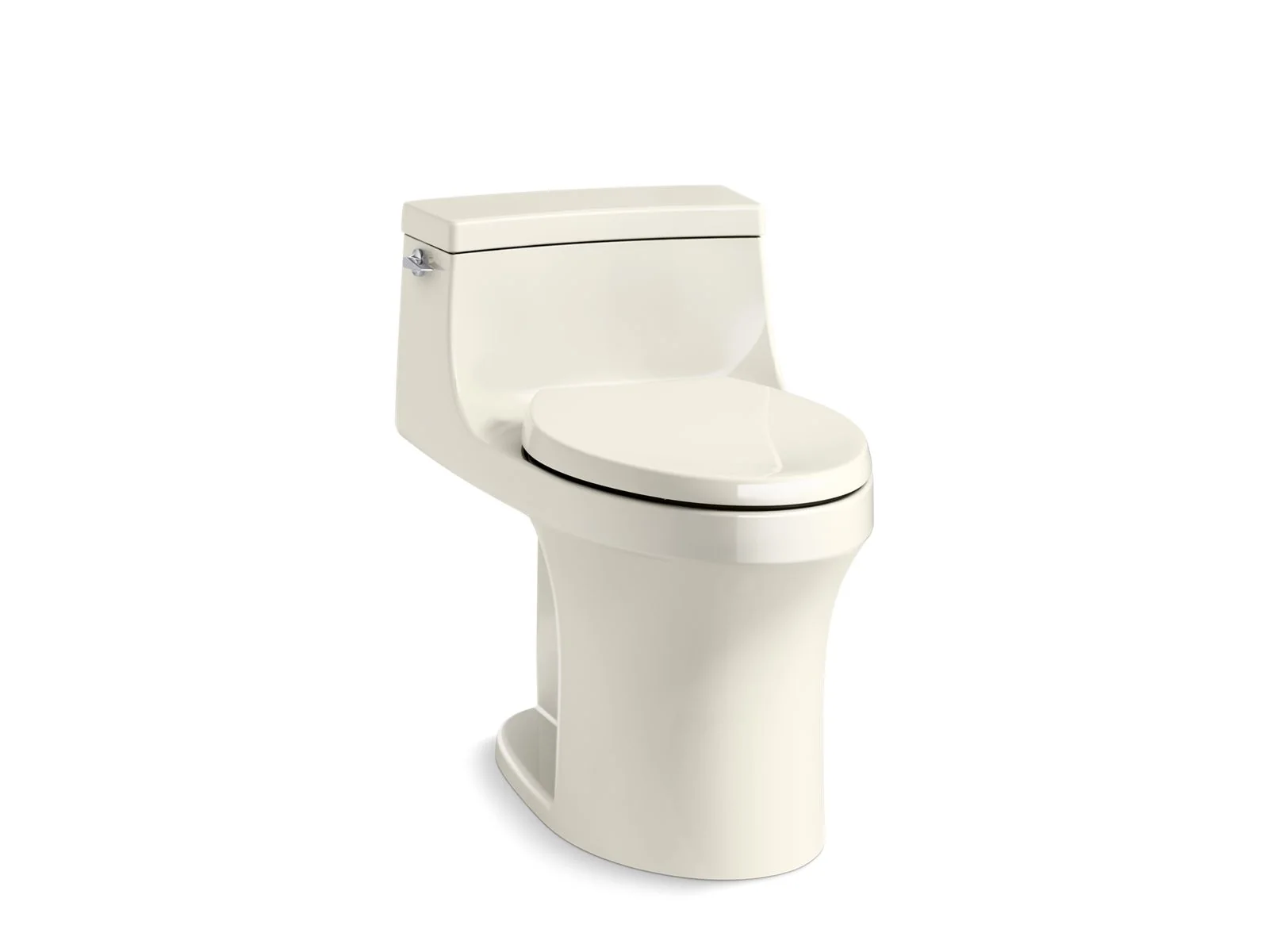 KOHLER K-5172 San Souci One-piece compact elongated toilet with concealed trapway, 1.28 gpf - Image 7