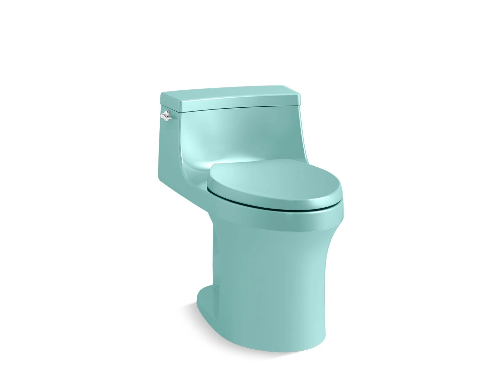 KOHLER K-5172 San Souci One-piece compact elongated toilet with concealed trapway, 1.28 gpf - Image 8