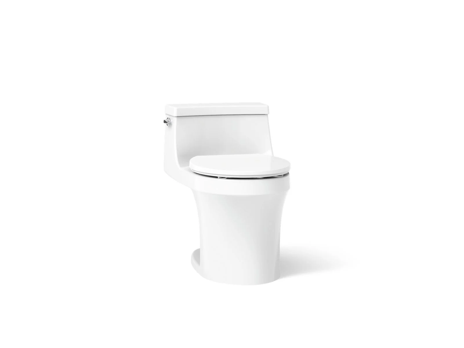 KOHLER K-4007 San Souci One-piece round-front toilet, 1.28 gpf - Image 10