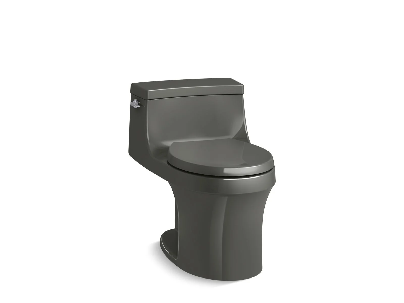 KOHLER K-4007 San Souci One-piece round-front toilet, 1.28 gpf - Image 2