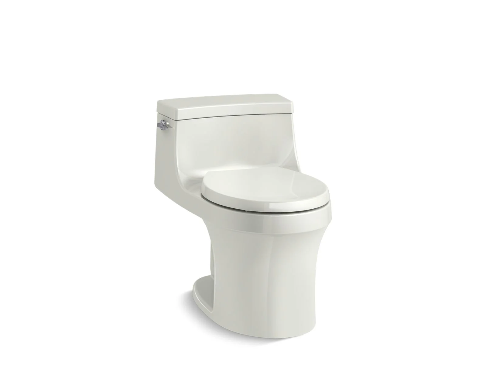 KOHLER K-4007 San Souci One-piece round-front toilet, 1.28 gpf - Image 6