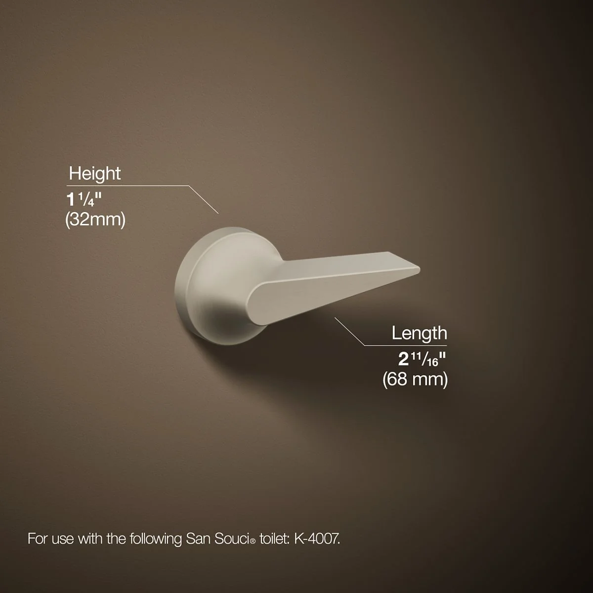 KOHLER K-9176 San Souci Trip lever for K-4007 - Image 12