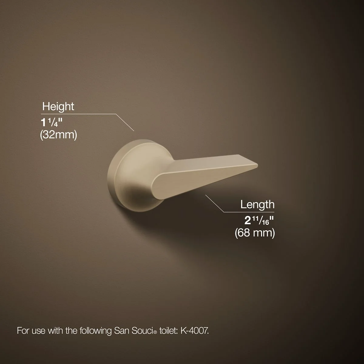 KOHLER K-9176 San Souci Trip lever for K-4007 - Image 17