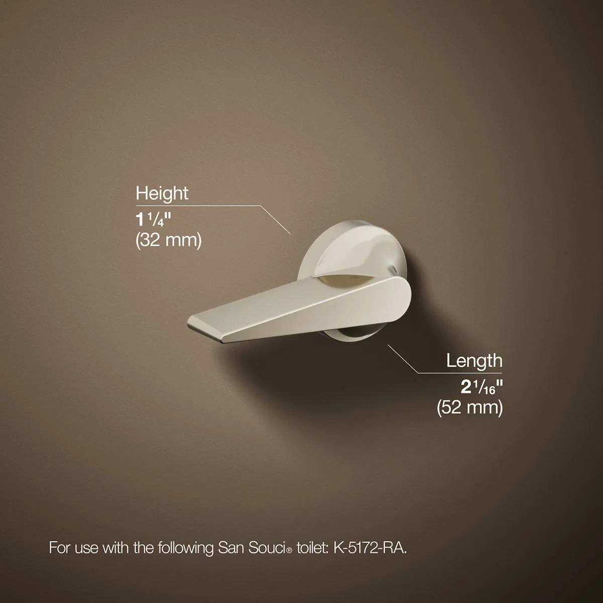 KOHLER K-9171-R San Souci Trip lever for K-5172-RA - Image 18