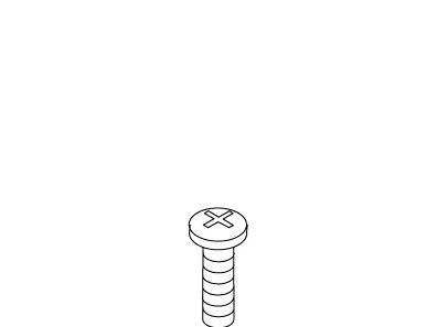 KOHLER K-1031995 Screw, M4 X 0.7 Pan Head
