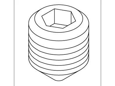 KOHLER K-1049986 Screw, Set M5 X 0.8 X 6