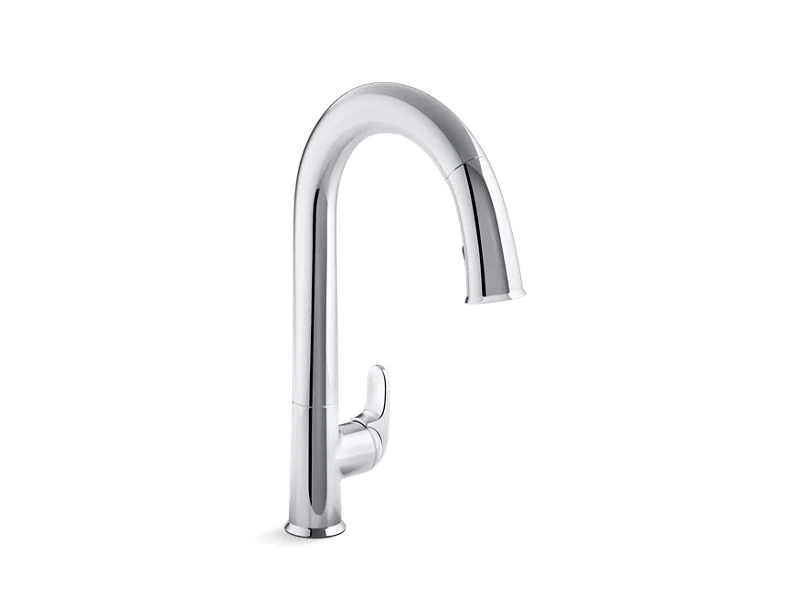 KOHLER K-72218-WB Sensate Touchless pull-down kitchen sink faucet with KOHLER Konnect and two-function sprayhead - Image 3