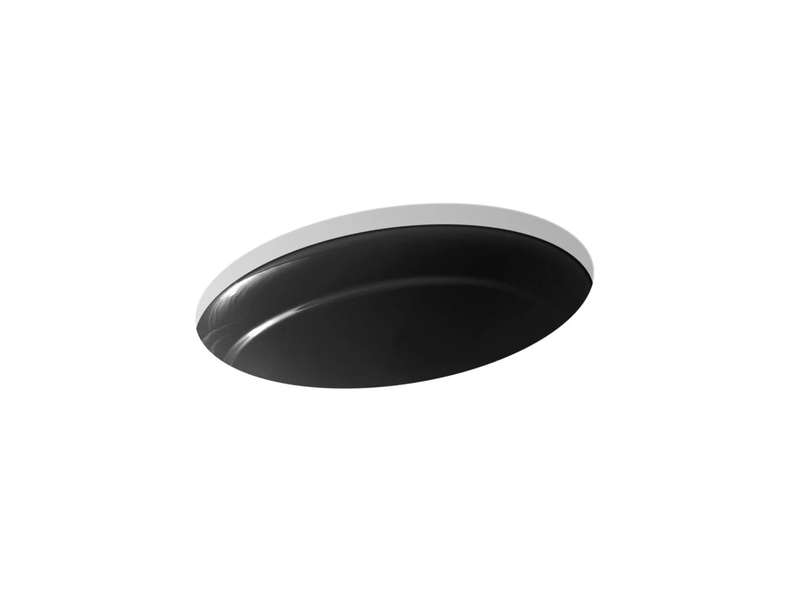KOHLER K-2824 Serif 20-3/4" oval undermount bathroom sink, no overflow - Image 3