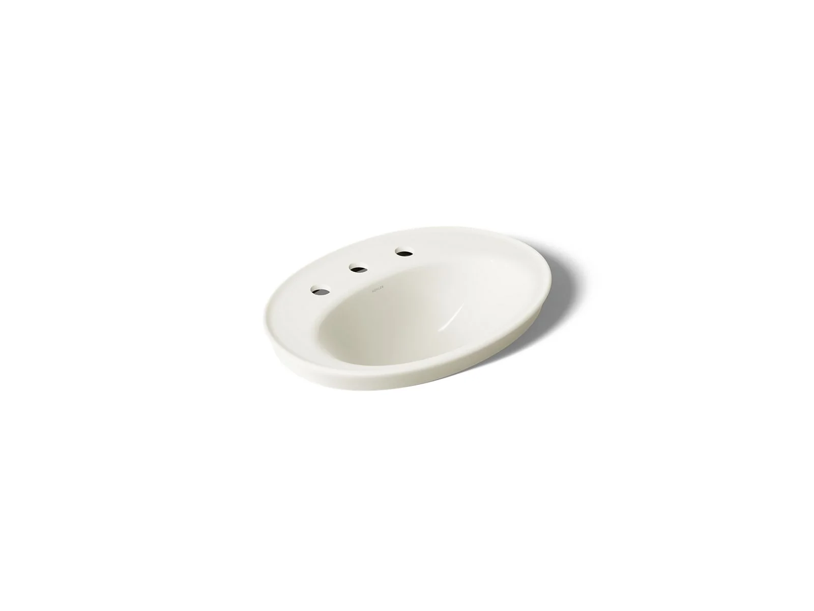 KOHLER K-2075-8 Serif 22-1/4" oval drop-in bathroom sink - Image 3