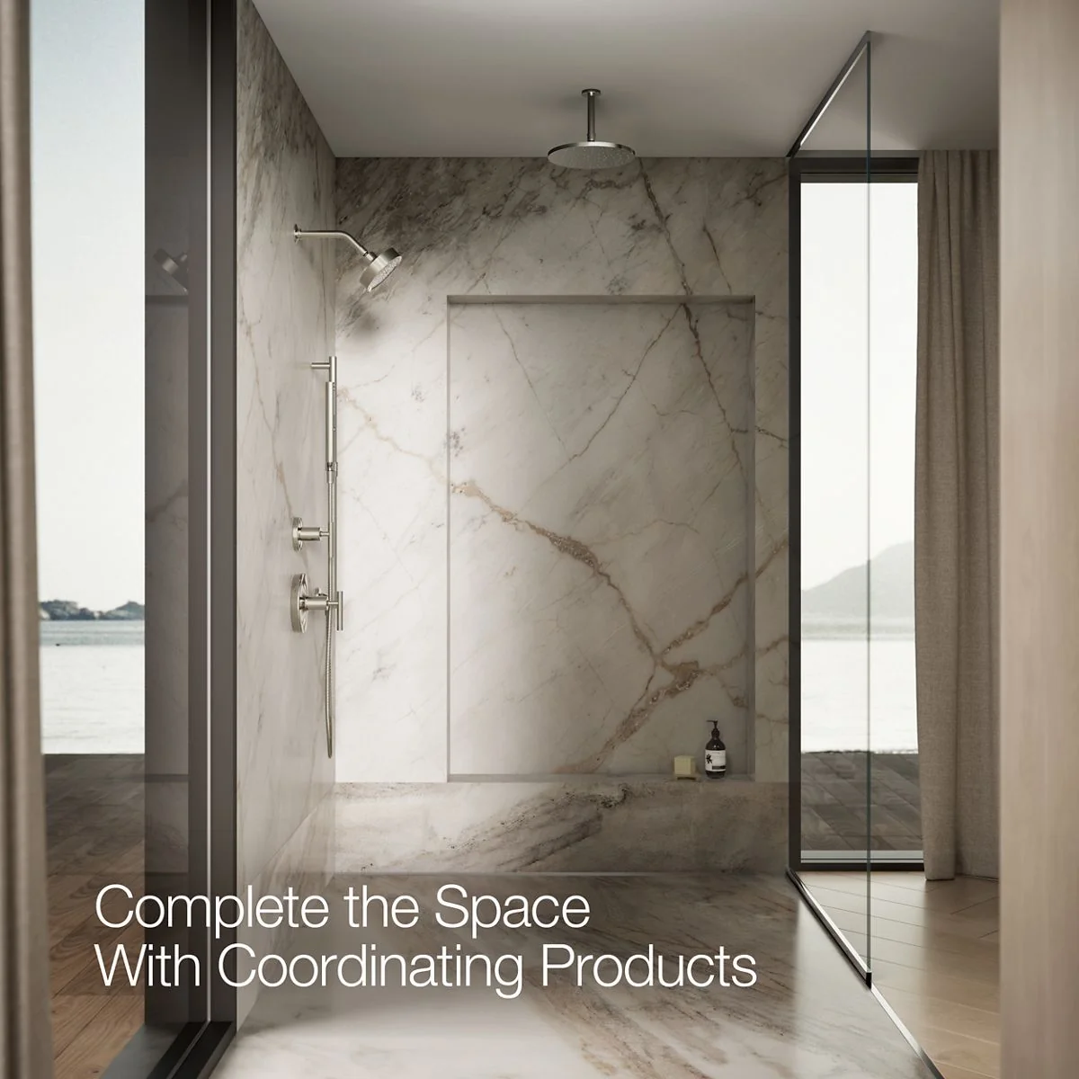 KOHLER K-21335-G Shift Round two-function handshower, 1.75 gpm - Image 37