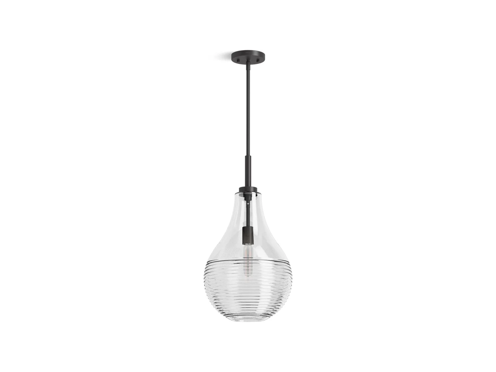 KOHLER K-42197-PE01 Simplice 12" teardrop pendant - Image 7
