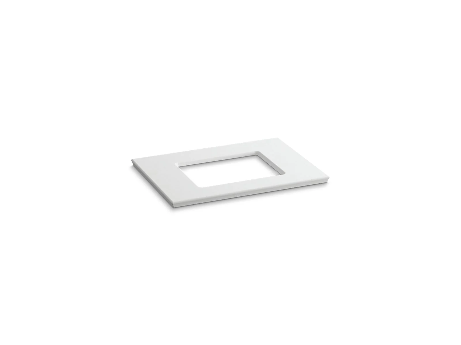 KOHLER K-5456 Solid/Expressions 31" vanity top with single Verticyl rectangular cutout
