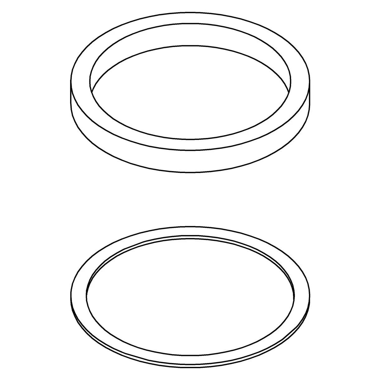 KOHLER K-1275403 Spud Seal Kit 3/4"