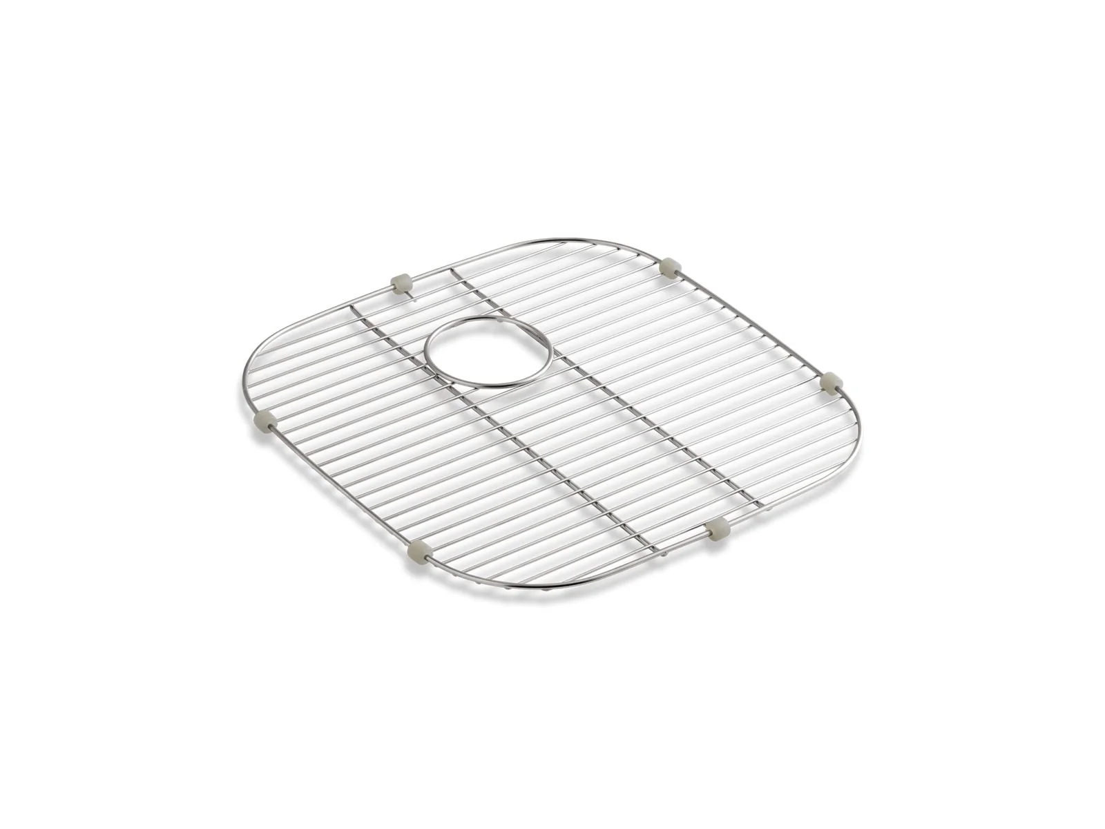 KOHLER K-6389 Stainless steel sink rack, 17-9/16" x 17-3/4" for K-3356 Undertone and K-3356-HCF Undertone Preserve sinks