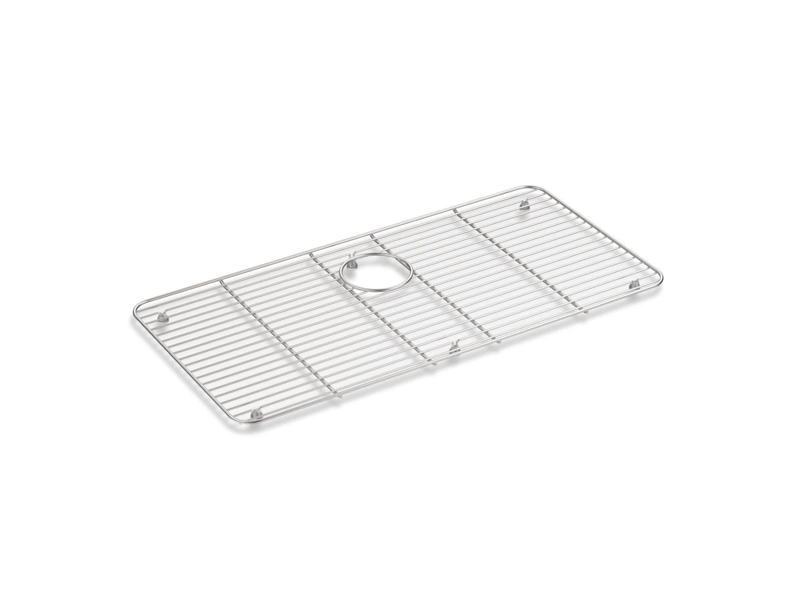 KOHLER K-8342 Stainless steel sink rack, 28-7/16" x 14-3/16" for Iron/Tones kitchen sink