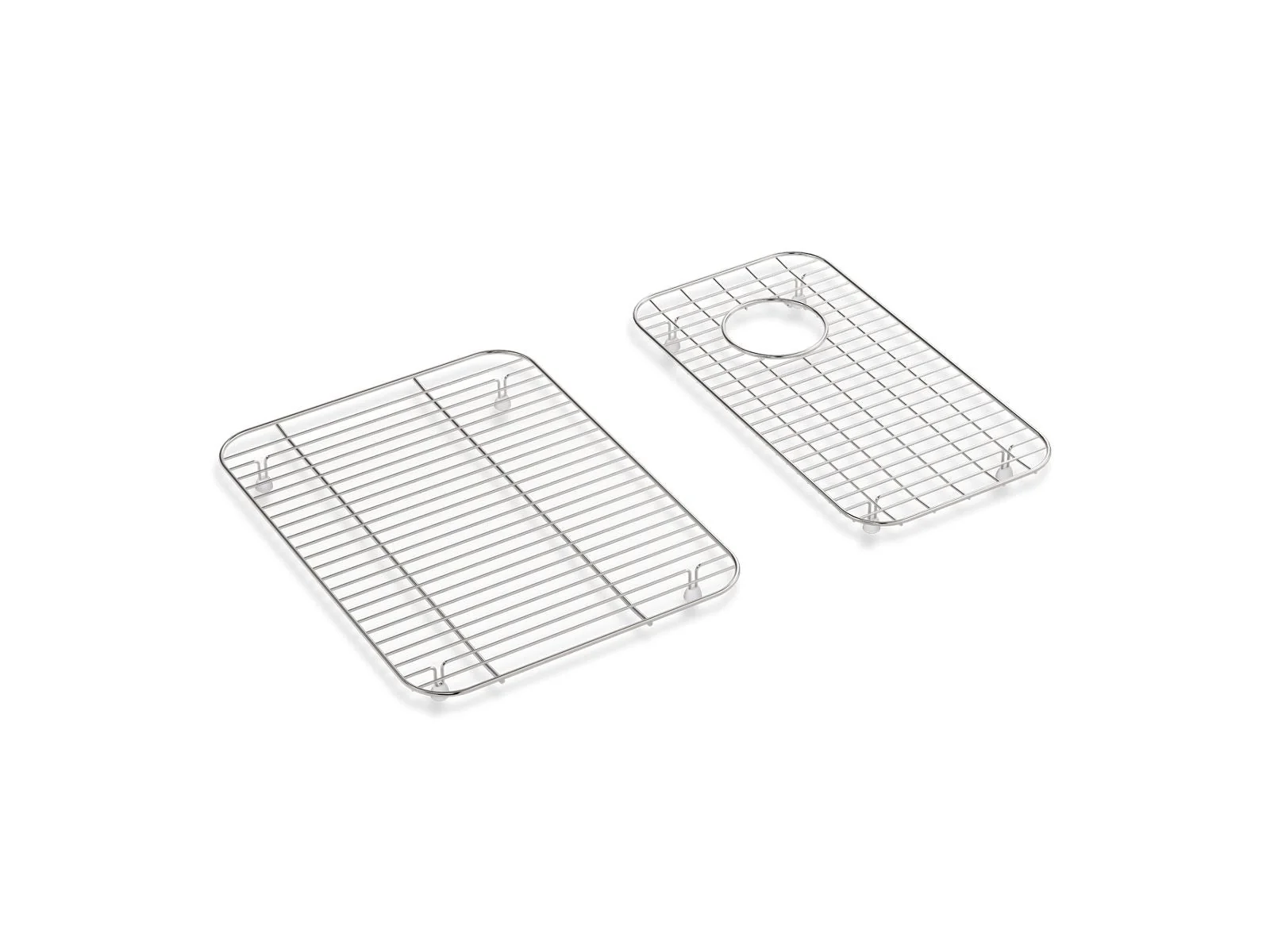 KOHLER K-25783 Stainless steel sink racks for 28" Ironridge single-bowl sink