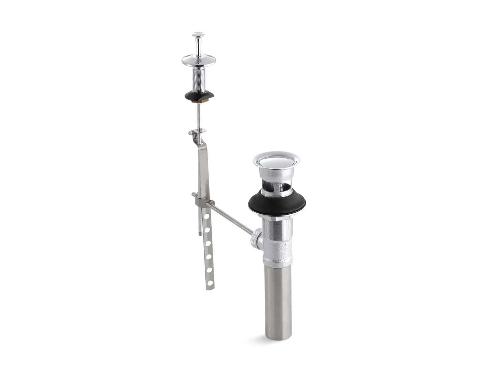 KOHLER K-7126 Standard pop-up drain, non-exposed, with lift rod