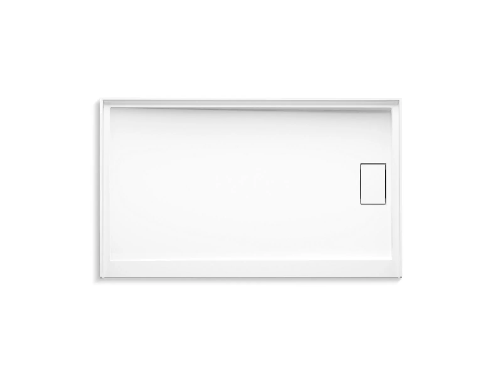 KOHLER K-44154 Stoneridge 60" x 36" alcove shower base, right drain - Image 2