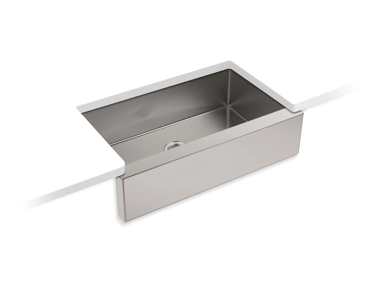KOHLER K-5415 Strive 35-1/2" undermount single-bowl farmhouse kitchen sink